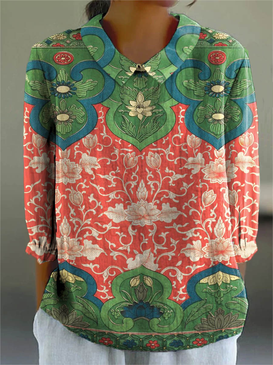 Faye | Printed Blouse