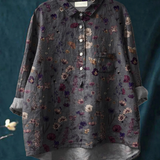 Holly | Floral Printed Relaxed Blouse