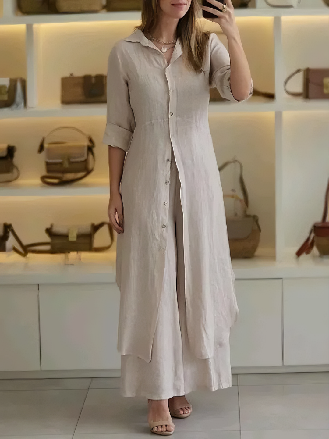 Lottie | Elegant Wide-Leg Set
